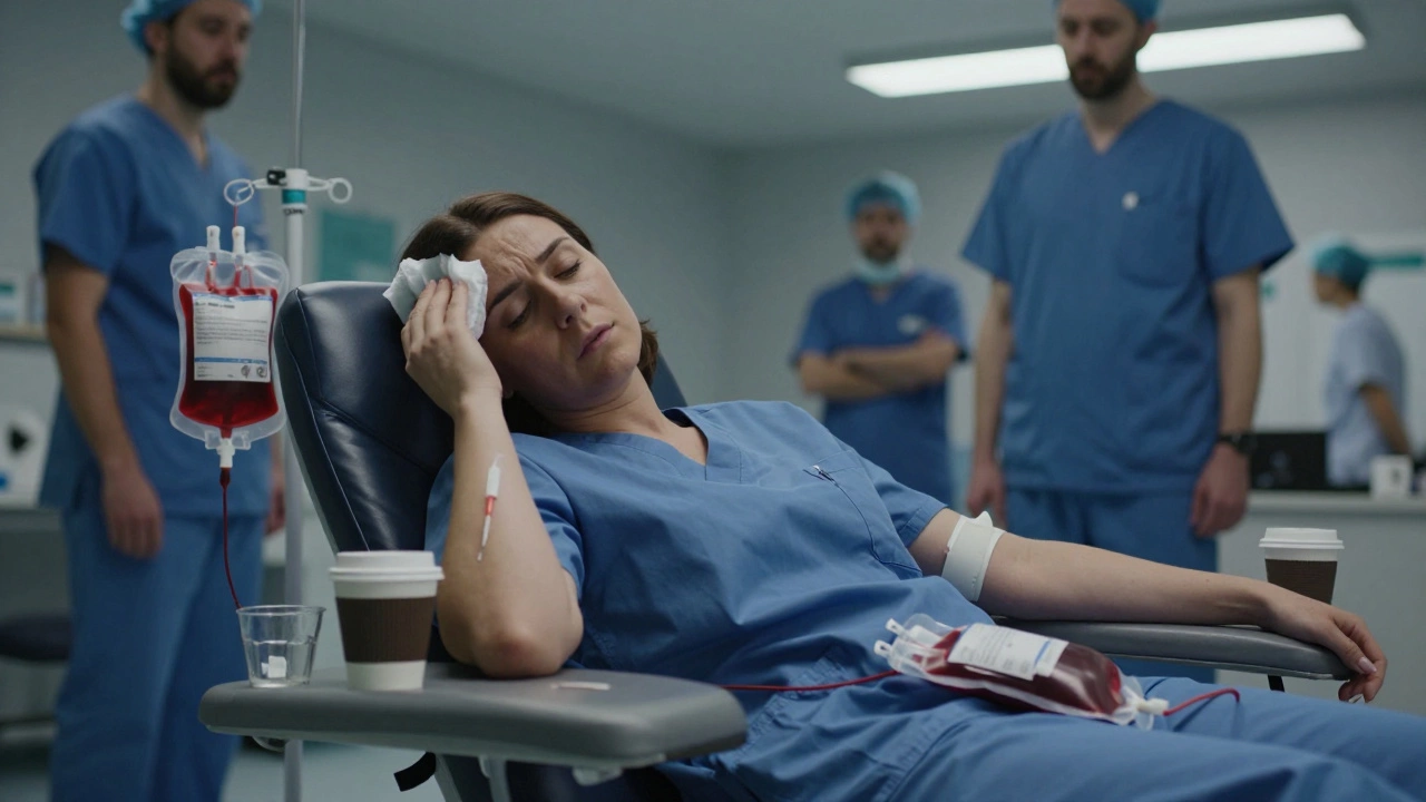 Что будет, если сдать кровь после ночной смены?