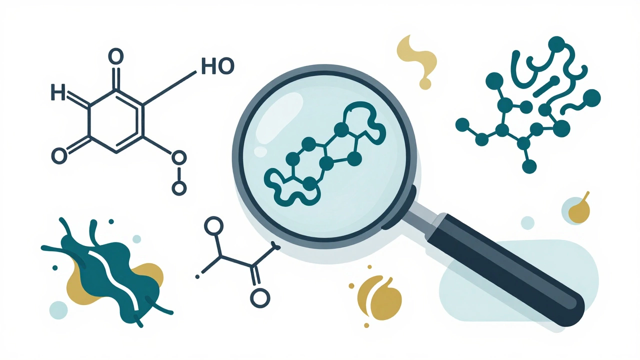 Концептуальное изображение процесса диагностического анализа и поиска причин болезни