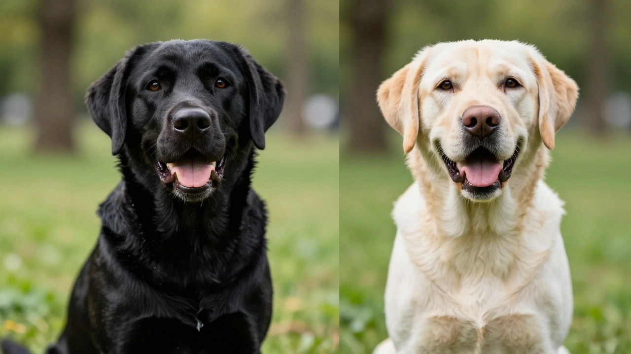 Разница в темпераменте черных и желтых лабрадоров: мифы и реальность